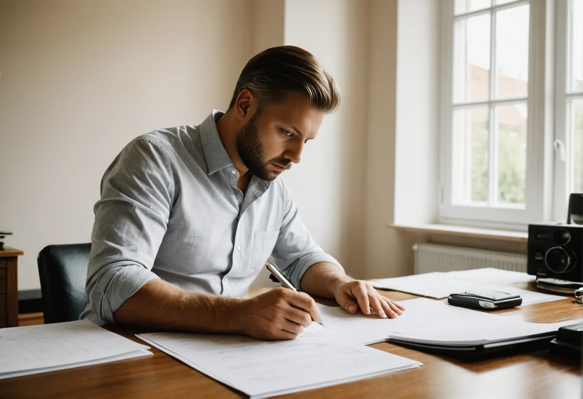 Handwerker-Angebote werden nebeneinander verglichen