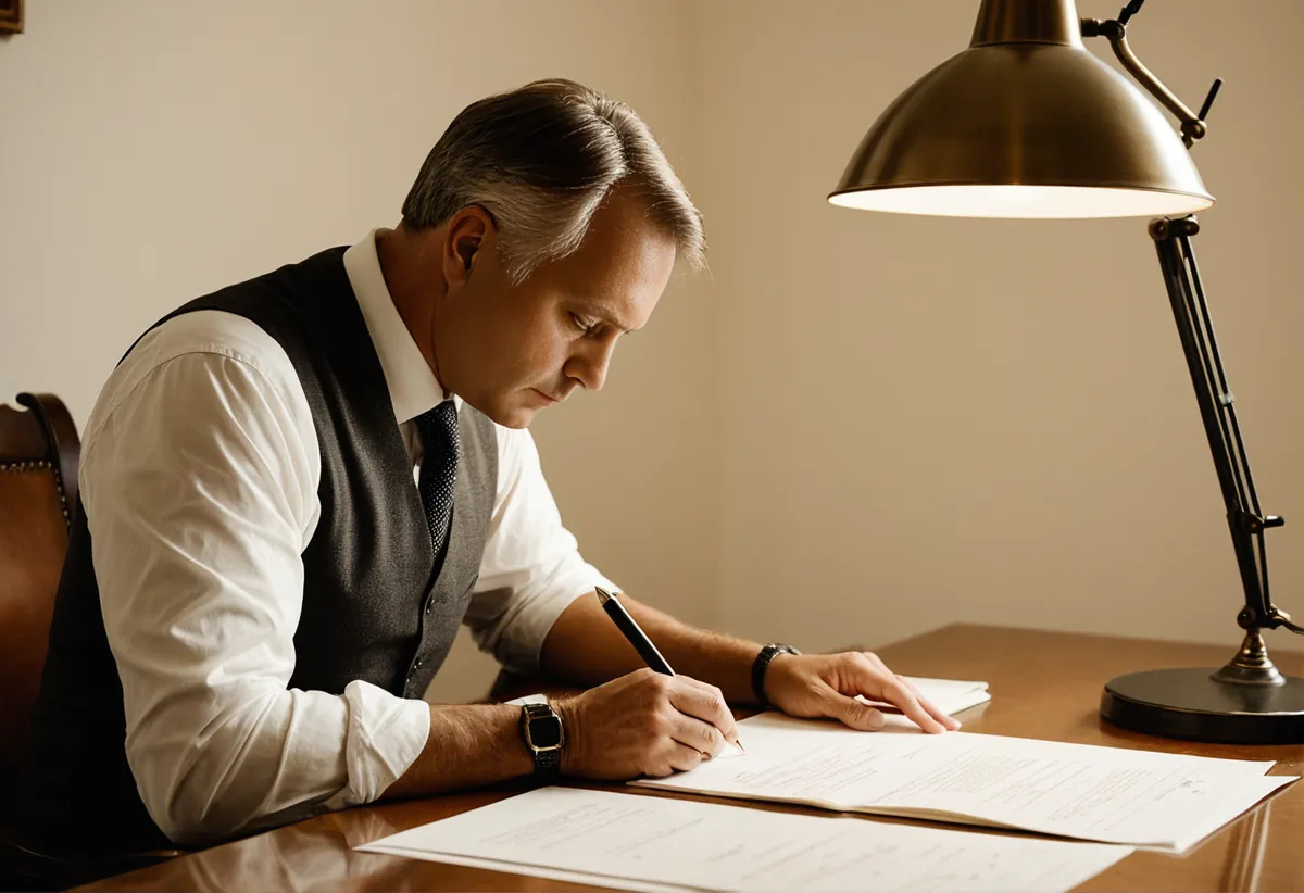 Person füllt KfW-Förderantrag am Laptop aus